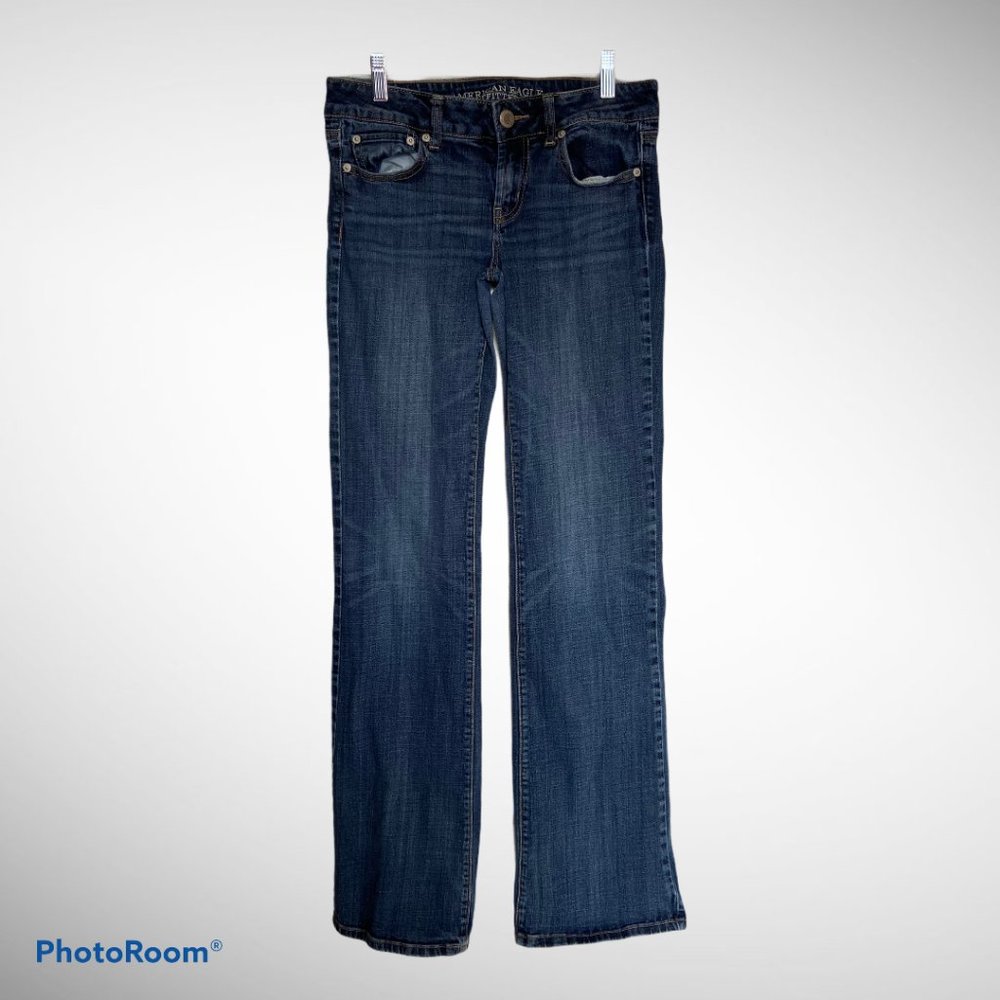AE Favorite Boyfriend Stretch Size 4 Extra Long